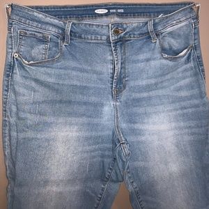 Old Navy mid-rise Rockstar jeans Plus size denim